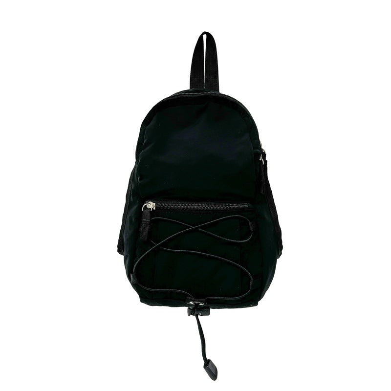 Classic outdoor backpack girls versatile hiking bag large capacity outing cycling small backpack customization