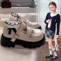 Girls' performance loafers - new spring/summer  collection - princess shoes for girls, versatile and stylish soft-soled loafers for mid-to-large children