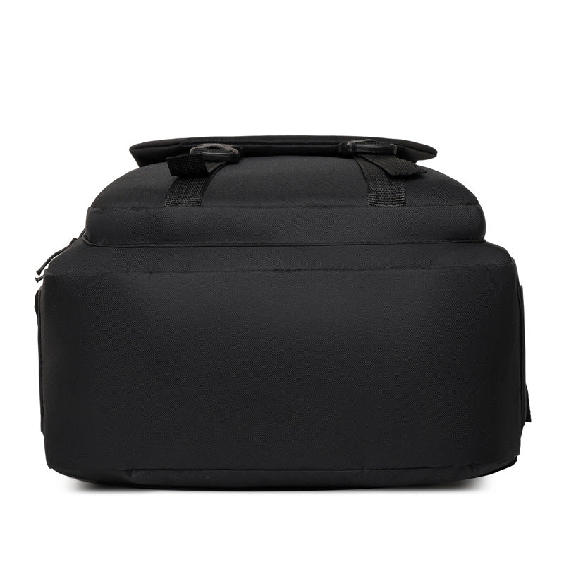 School bag male college student large capacity high school student backpack men's computer bag notebook backpack plus logo