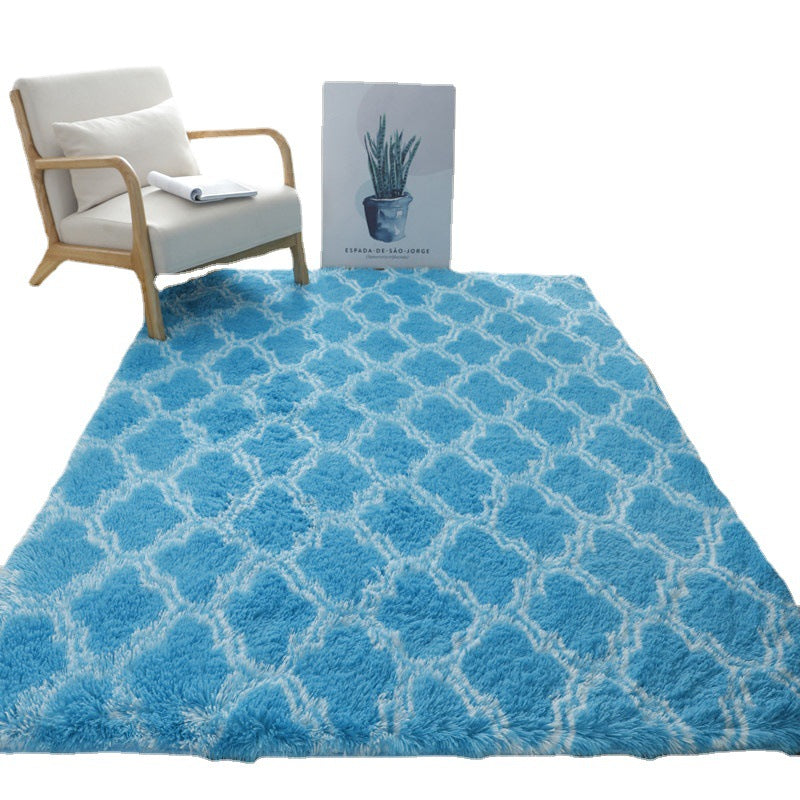 Factory direct: nordic-style tie-dye rug - perfect for living room coffee tables, bedroom floor mats, full-sized bedside blankets. dropshipping available