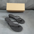 Spanish french cat heel flip flops women's outwear 2024 summer new casualeasiest for matchtravel vacation flip flops