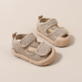 Baby sandals summer girls mesh breathable mesh shoes boys new indoor girls non-slip soft bottom baby shoes