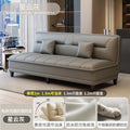 Foldable dual-purpose sofa bed, multi-functional small apartment living room straight-row sofa, rental house economical casual no-wash sofa