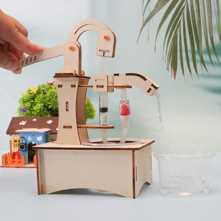 Primary school students science and technology small production DIY handmade classroom production materials children's science experiment physics toys