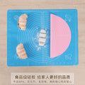 Food-grade silicone kneading mat - multi-purpose anti-spill dough rolling mat for dumplings - silicone kneading pad for home baking