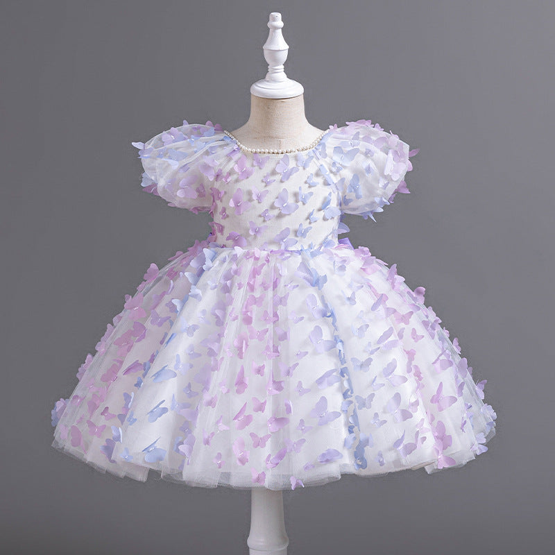 exclusive: kids' dress for girls, perfect for birthdays, first birthdays, performances, and formal occasions. available in sizes for ages 3-8