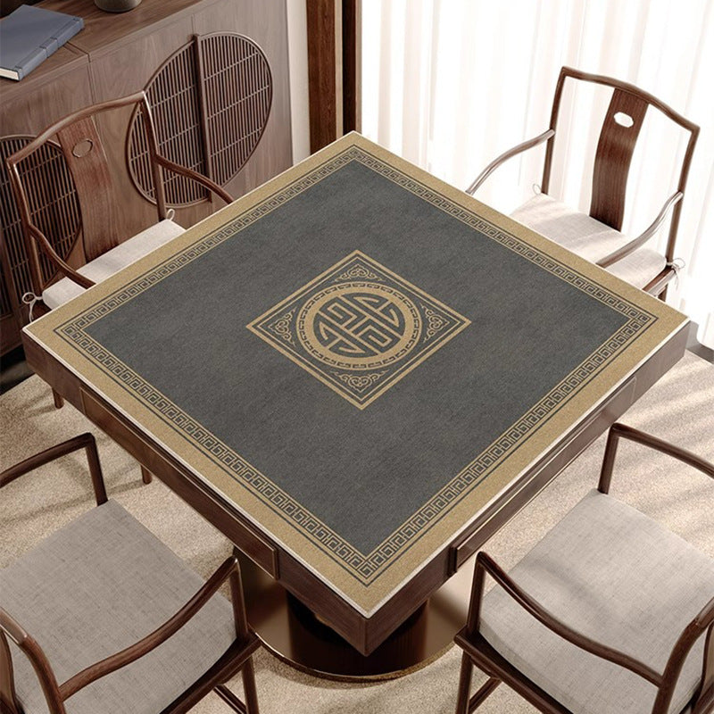 Tablecloth no-wash new arrival new year mahjong table special table mat sound insulation thickenednon-slip new chinoiseriewinter tablecloth