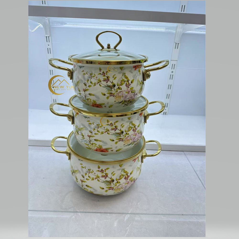 Bestselling enamel soup pot from a top foreign trade manufacturer, direct from the factory. high-end cast iron model with a painted finish. suitable for both induction cooktops and gas stoves, perfect for any kitchen