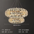 Dandelion crystal chandelier - luxury living room, bedroom, dining room lighting - high-end crystal chandelier - modern creative design for clothing stores
