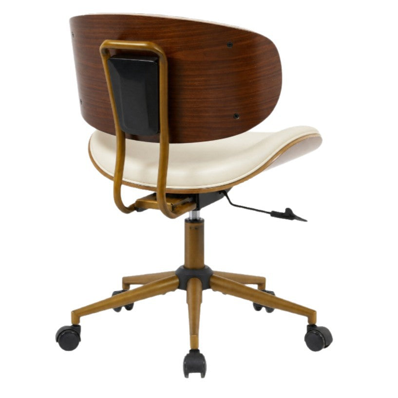 export solid wood office chair, home computer chair, comfortable for long hours, adjustable height, business office staff chair wholesale