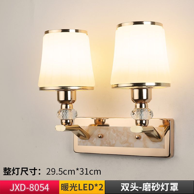 Zhongshan lighting  new wall sconce - bedroom bedside lamp, living room, dining room, tv background wall lighting, hallway stairway