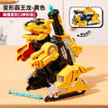 Dinosaur transforming toy - kids' collision car - boy's birthday gift - tyrannosaurus rex robot - ages 3-6