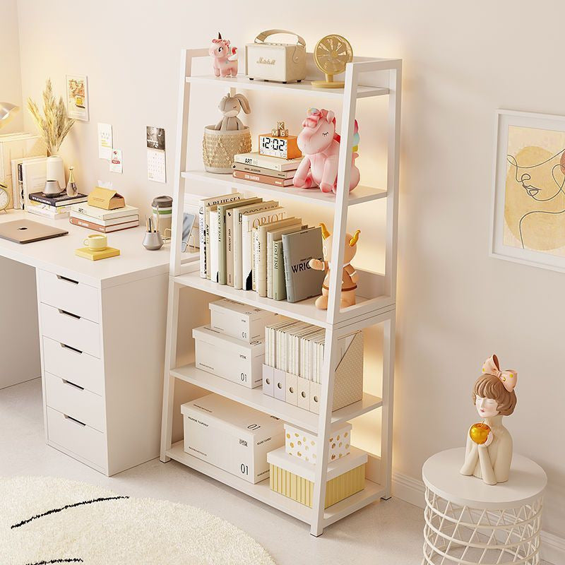 Source factory Floor-to-ceiling multi-storey bedroom Household simple trapezoidal wrought iron storage rack Shelf Bookshelf