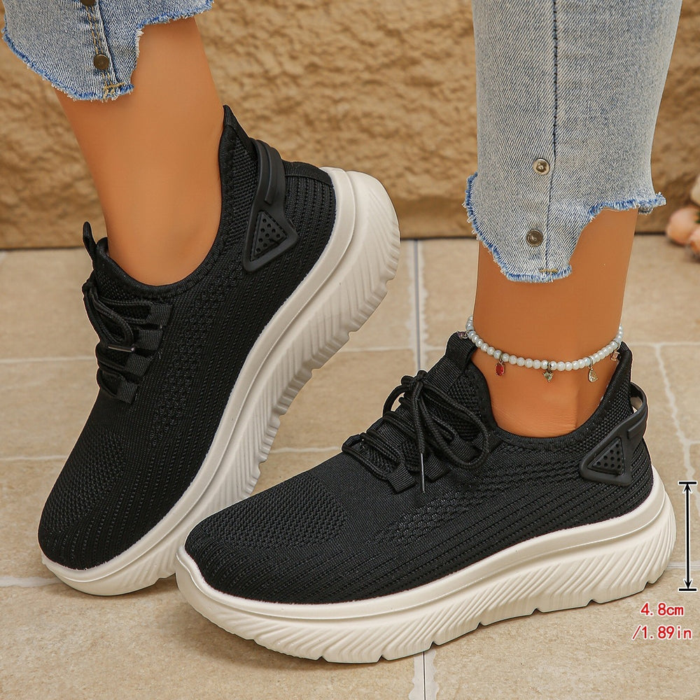 Exportfall and winternew arrivalfly woven mesh breathable thick solefleece-linedthickened cotton shoes work clothingcasual walking dad shoes for women
