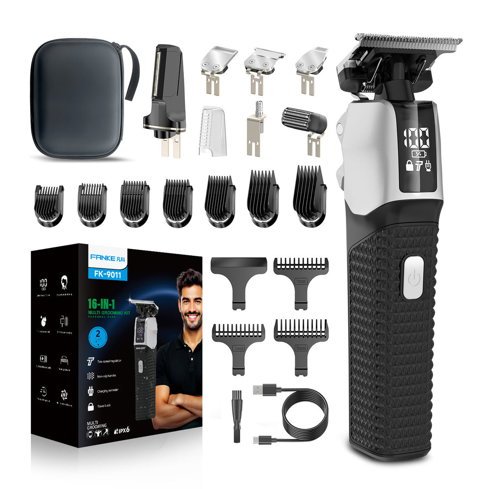 source hairdressing electric clipper suit full body washable multi-functional oil head clipper for home hair shaving handy gadget