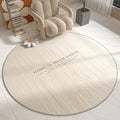 round carpet crystal velvet study computer swivel chair mat non-slip carpet floor protection mat bedroom bedside blanket