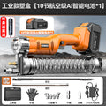 New arrival electric grease gun high pressure caterpillar manual automatic oil injector lithium battery excavator special oiling artifact