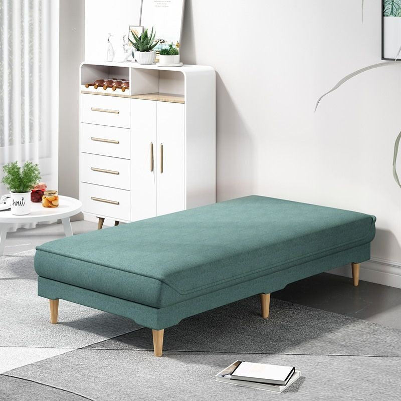 Balcony sofa bed all-in-one dual-purpose widened patchwork bed single bed adult chaise lounge side bed extension bed end stool