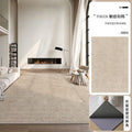 Machine washable carpet new arrival living room double layer detachable washable pure color sofa bedroom chenille for home floor mat