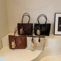 2025 new autumn/winter casual versatile shoulder bag - vintage large capacity commuter tote - women's high-end underarm bag