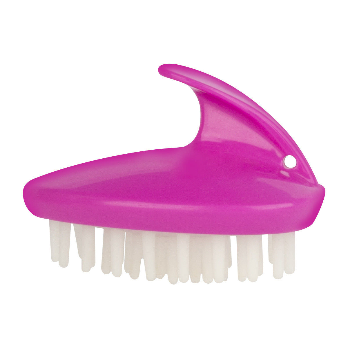 Dry and wet silicone triangle shampoo brush shampoo artifact clean scalp shampoo comb head meridian massage comb