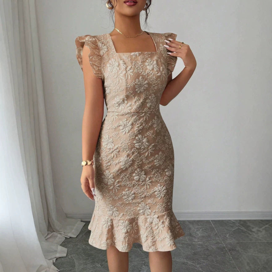 new european and american cross-border e-commerce women's elegant dress