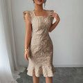 new european and american cross-border e-commerce women's elegant dress