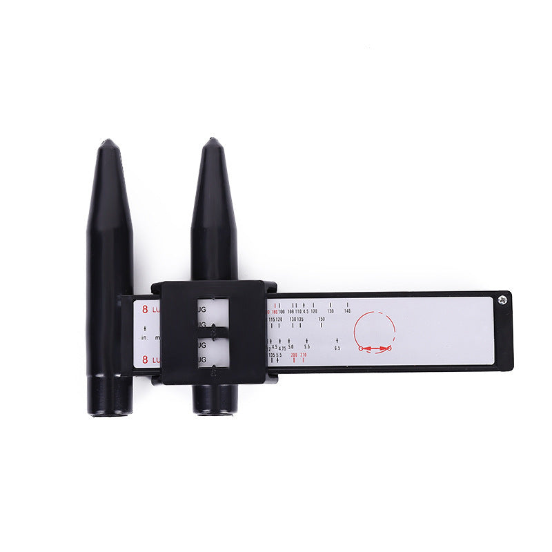 PCD caliper 8LUG wheel hub spacing measuring tool, hub ruler, modified hole spacing caliper, hole spacing measurement