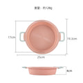 new silicone air fryer baking pan cake mold - high temperature resistant, easy release, round shape, home baking tool