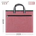 Office & business tote bag, document bag, waterproof zipper tote, file bag, tutoring bag, briefcase, custom document bag