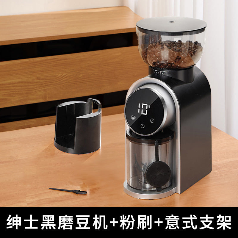 smart screen electric coffee grinder, italian coffee grinder, adjustable coffee mill, home coffee machine