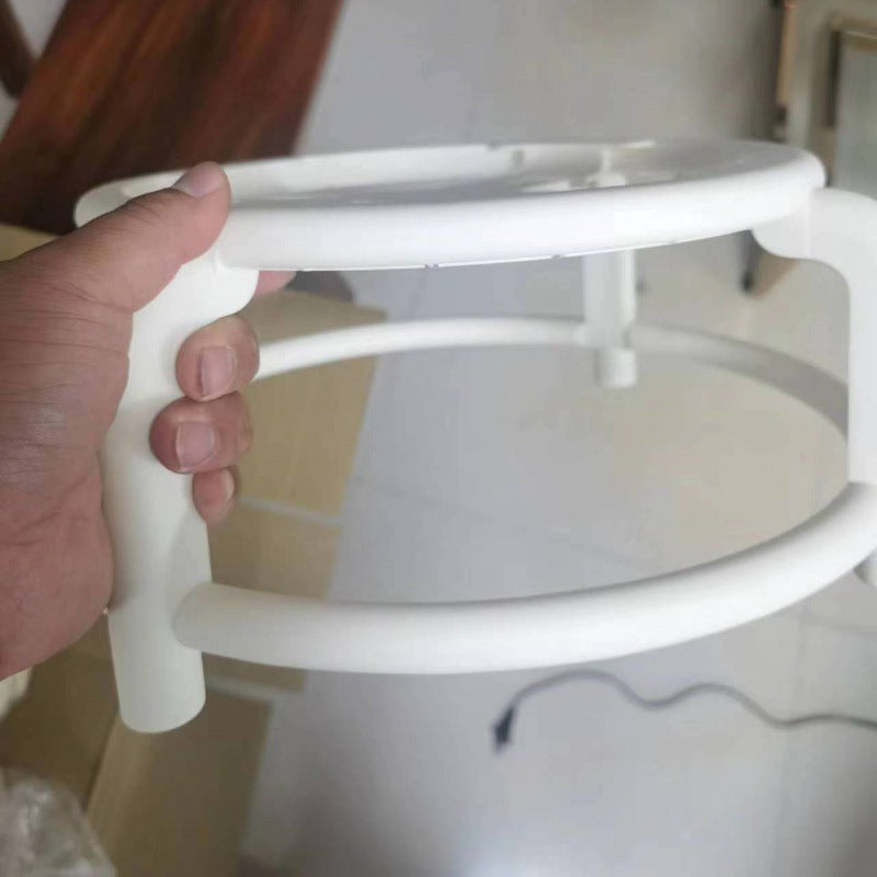 Manufacturer wholesale universal wheel stool pulley square Internet celebrity lazy backrest chair household with wheel shoe change dismantling express