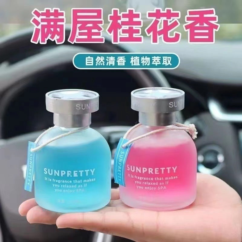 Car perfume douyin same style creative car aromatherapy long-lasting fragrance car perfume odor removal fresh light fragrance