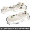 Exquisite + white frame + glossy snow mountain white + changhong combination model [tv cabinet combination]