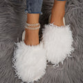 new arrival cotton slippers fall and winterthickenedstuffed toe cotton slippers home indoor heattechfashion fur slippers for women