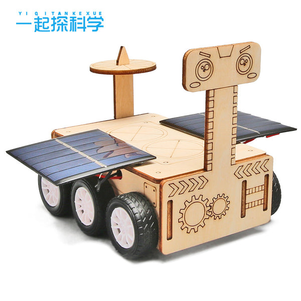 Science and technology small production Mars rover DIY primary and secondary school physics steam science experiment material package invention wholesale