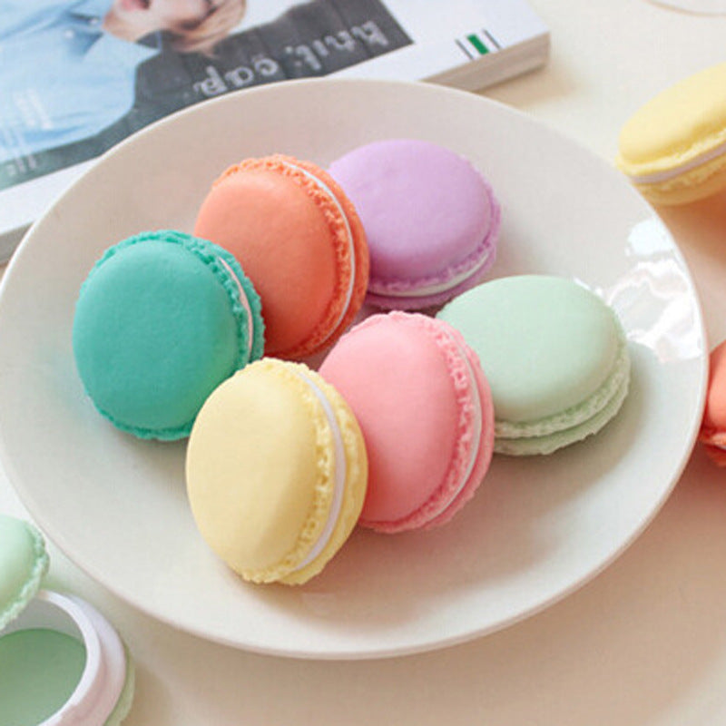 Jewelry Box Storage Macaron Storage Box Small Plastic Mini Multifunctional Desktop Cosmetic Jewelry Box Wholesale