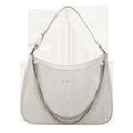High-end women's bag, large capacity, 2025 new style, niche design, shoulder bag, crossbody bag, understated luxury, textured, commuter tote bag