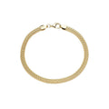 European and american fashionable high-end minimalist women's mesh chain elegant ladies bracelet new niche mesh style bracelet