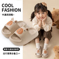 Eva kids' slippers - summer indoor/outdoor anti-slip soft sole slides for boys and girls - cute cartoon designs for toddlers and big kids