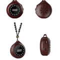 Tuoxiang t-6697 sandalwood color meditation timer shutdown wireless bluetooth card music player mini portable player