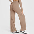 best selling straight-leg pants nude brushed sports casual yoga pants peach butt high waist large stretch fitness pants