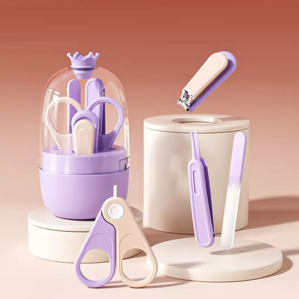 Baby nail clipper set - safe anti-pinching nail clippers for infants and toddlers - newborn essentials