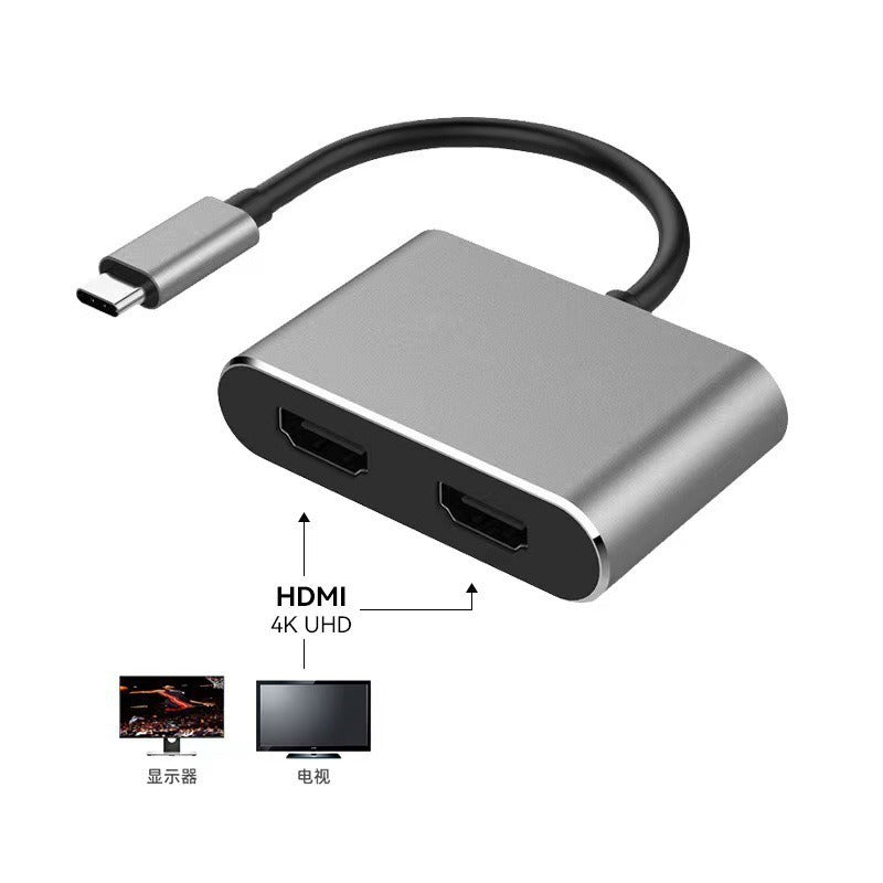 Laptop type-c 10-in-1 docking station 100m network card usb3.0hub hub usb docking station