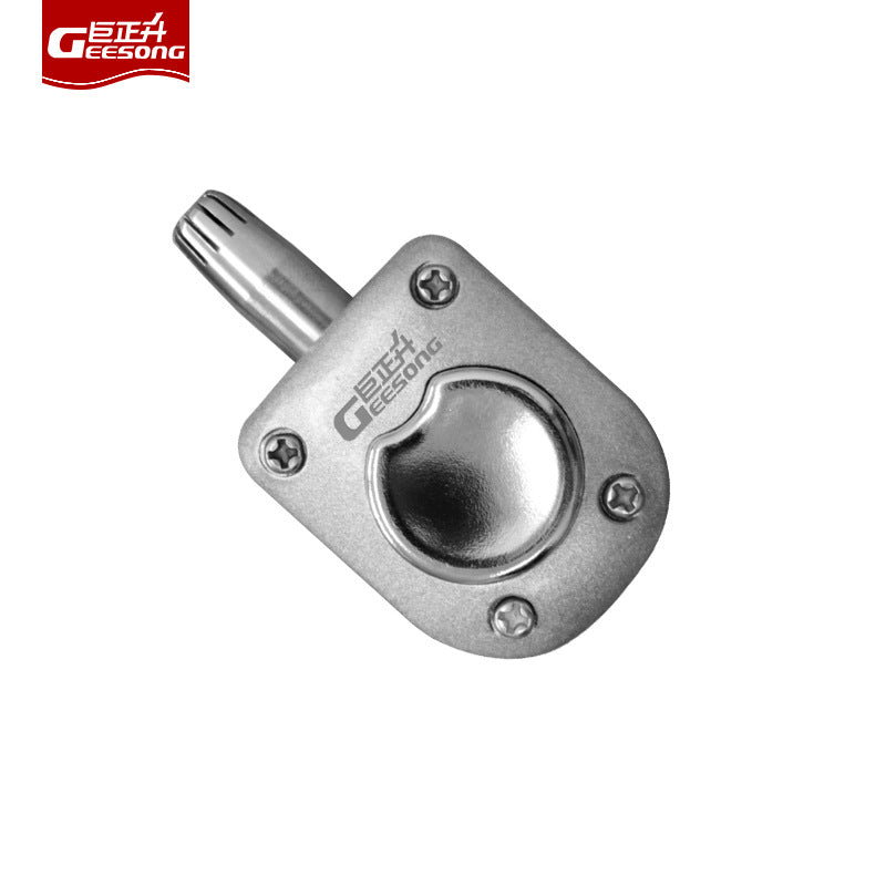 Manual nose hair trimmer, new men's and women's portable nose hair trimmer, mechanical waterproof shaving, nose hair scissors