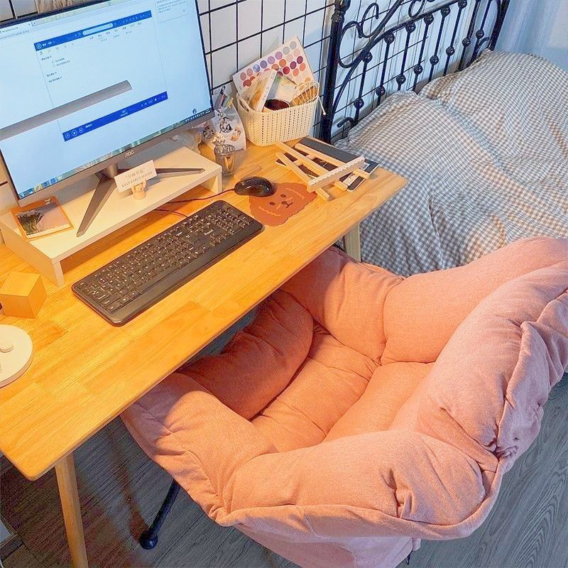 Ornament lazy sofa single sofa chair college student dormitory chair computer chair balcony plaid bedroom sofa chair