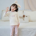 Kidspure cotton autumn winterintimatessuit baby soft boneless heattech autumn clothes and trousers for children and bottom home