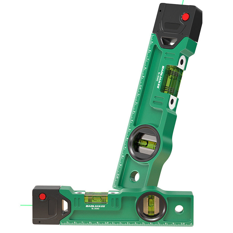 Baolian high-precision level digital level with strong magnetic small laser angle measuring ruler flat water ruler