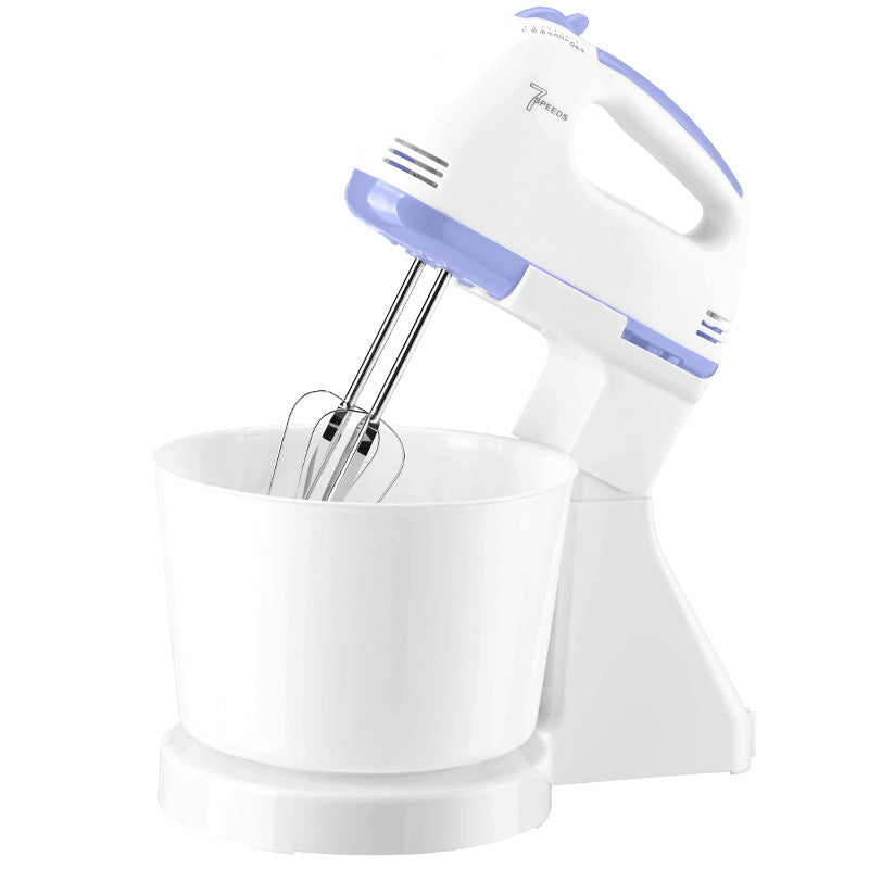 Electric stand mixer - compact desktop model for home use - dough mixer, cream whisk, and whipping tool - wholesale & dropshipping available - cross-border e-commerce