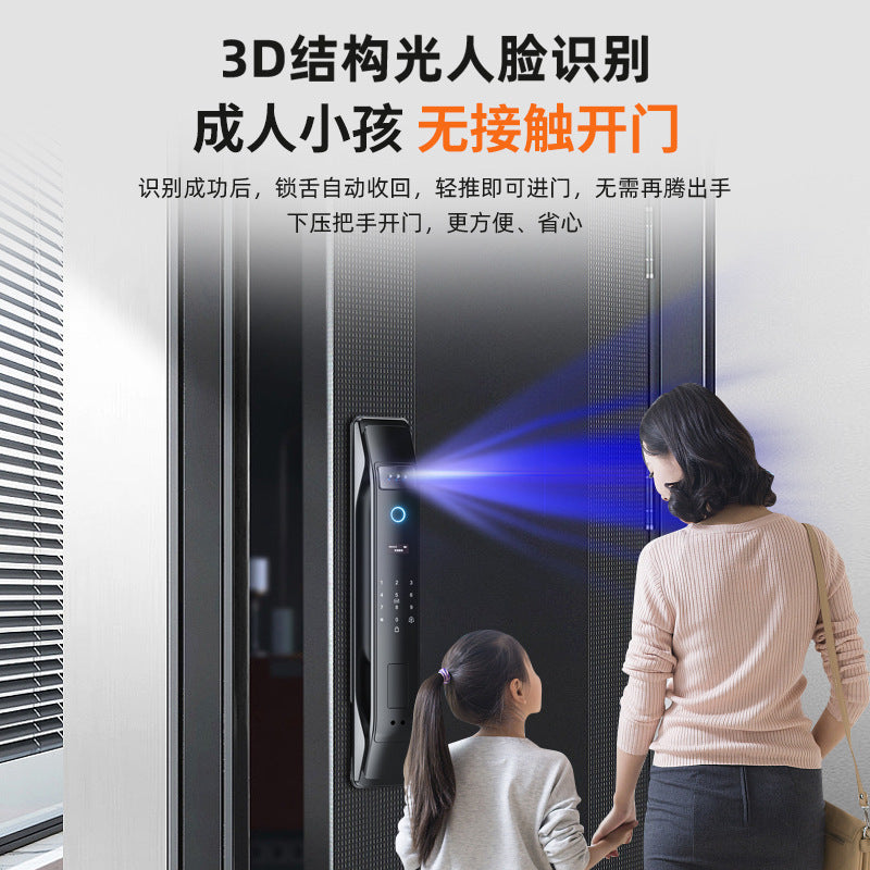 Tuya smart lock factory wholesale: fingerprint locks, face recognition smart door locks, export electronic locks, and combination locks